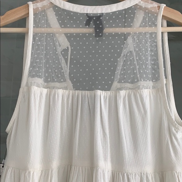 Volcom Pretty Sleeveless White Top - Picture 8 of 9